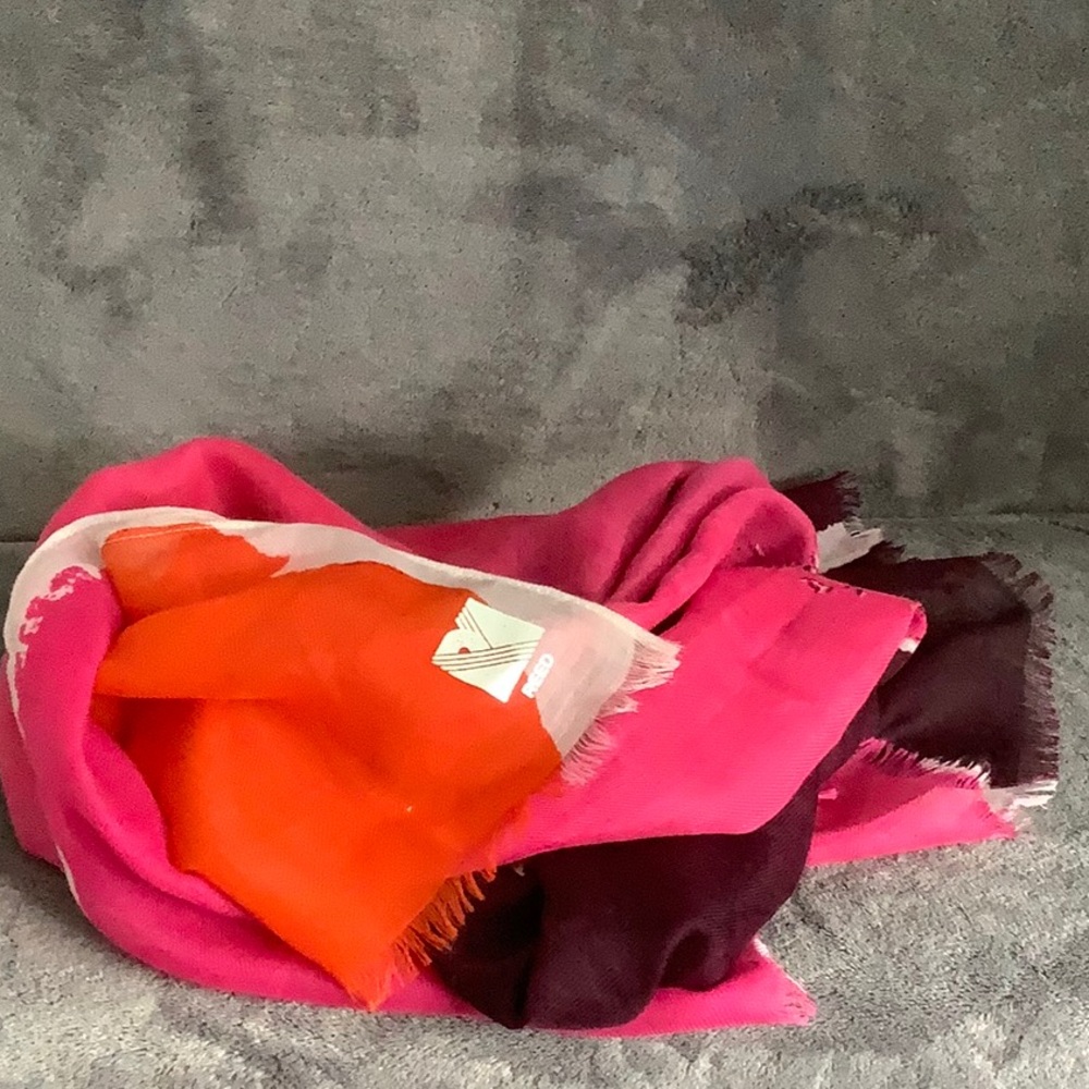 Reed Krakoff for Kohl's pink and orange scarf
